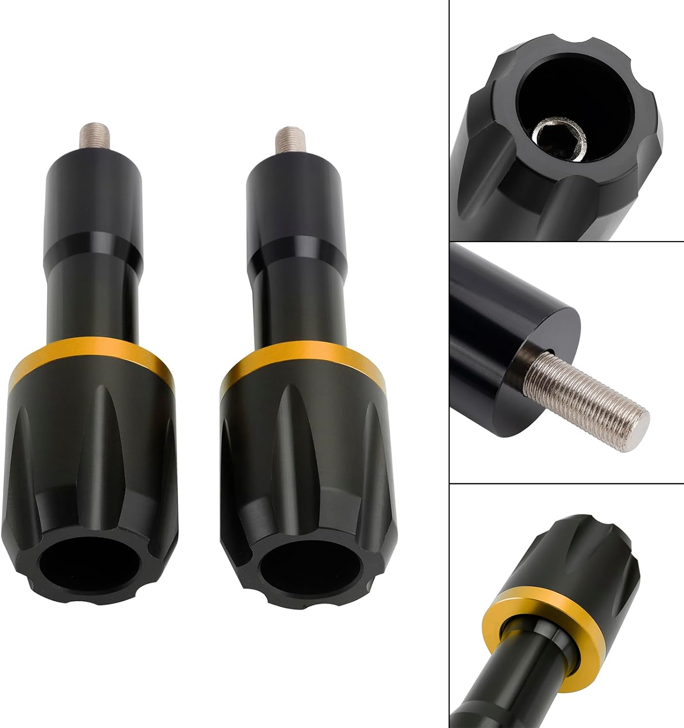 Areyourshop Aluminum Frame Crash Guard Sliders Bobbins Protection fit for YAMAHA YZF-R7 YZF R7 2021-2023