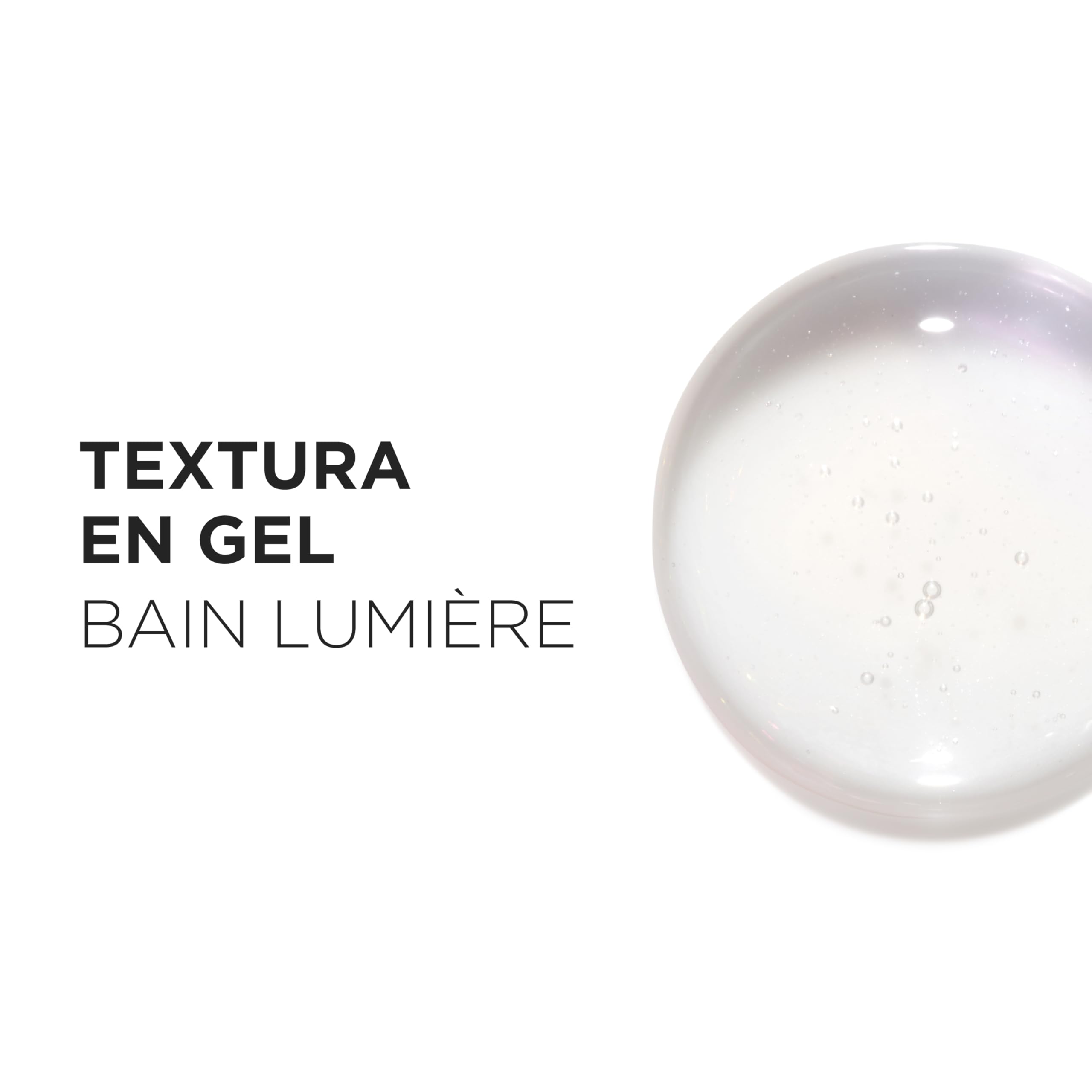 Kérastase Blond Absolu, Champú Hidratante Iluminador, Para Pelo Sensibilizado, Decolorado, Con Mechas y Grises, Enriquecido Con Ácido Hialurónico, Bain Lumière, 250 ml