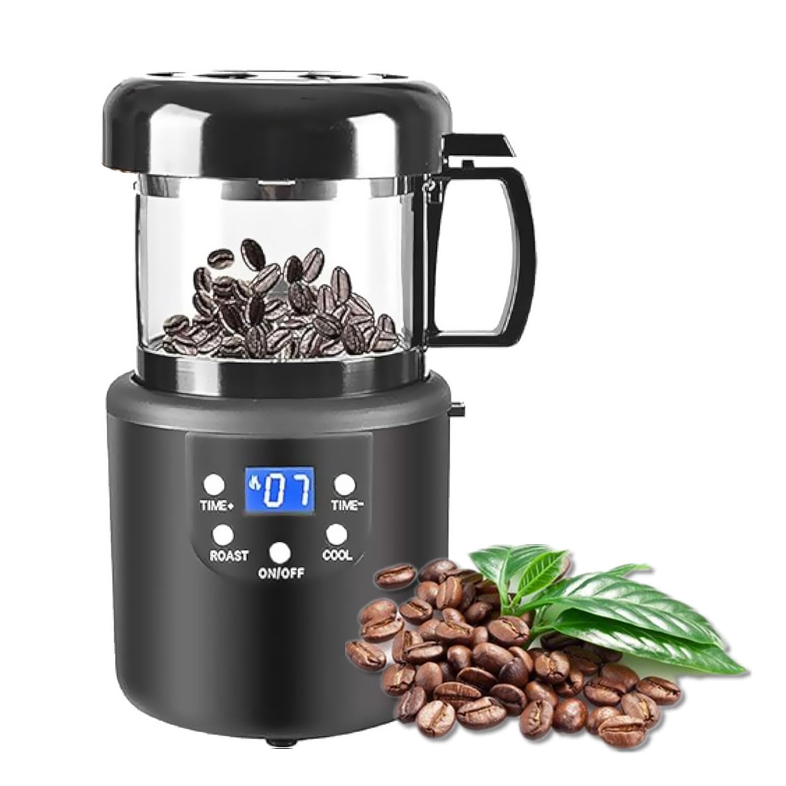 Torréfacteur à air chaud automatique pour savourer un espresso personnalisé en boutique ou salon