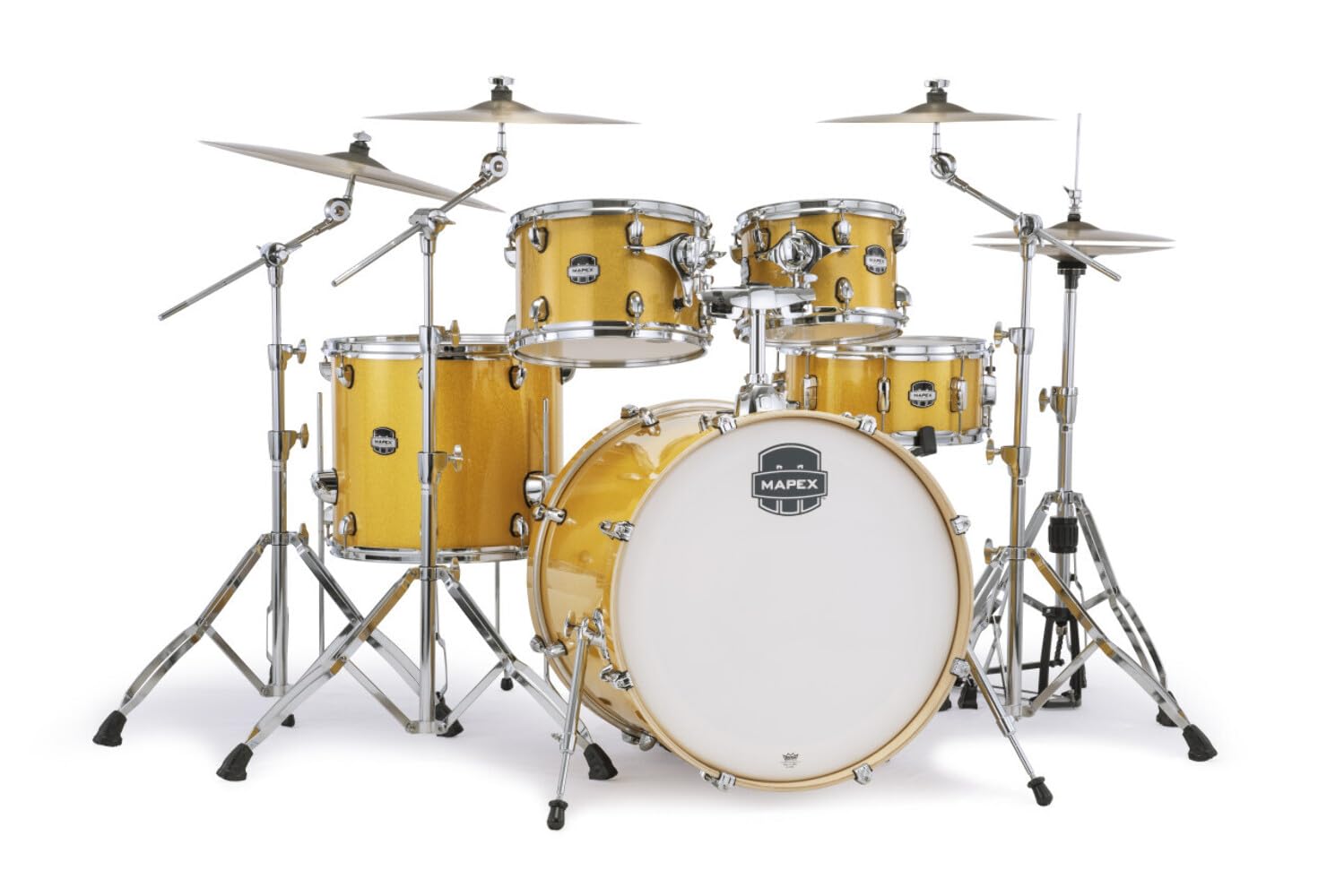 Amazon.com: Mapex Mars 5-Piece Rock Shell Pack w/ 22