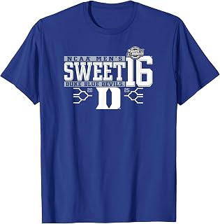 Duke Blue Devils Sweet 16 2025 Men's March Madness Royal T-Shirt