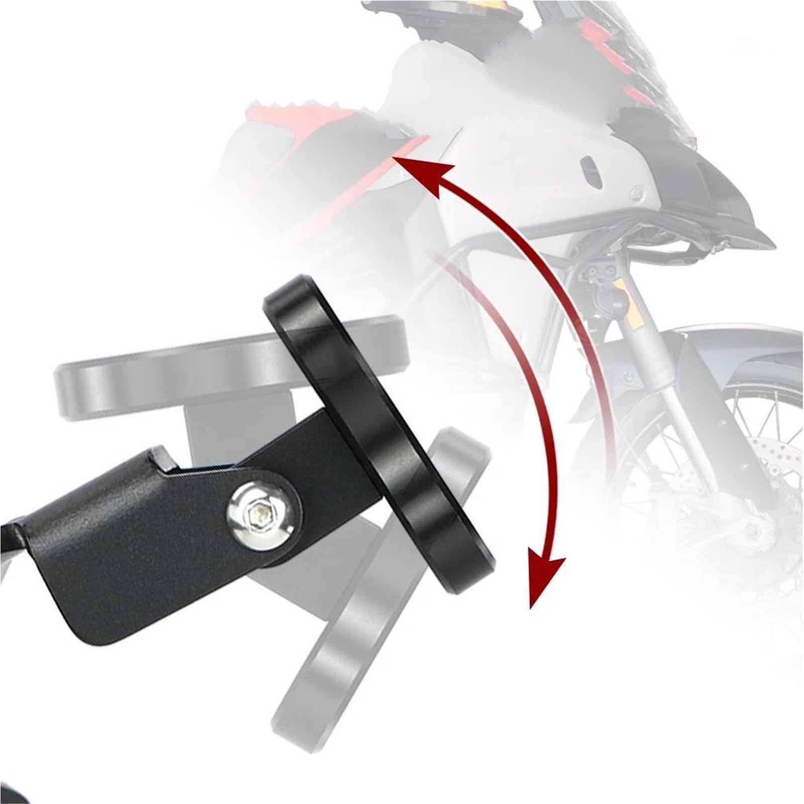 Soporte Navegación para Motocicleta para Ducati Multistrada 1260 S Grand Tour 2020, Enduro, Pro 2019-2024 para GPS Soporte De Placa GPS Navegación De Motocicleta