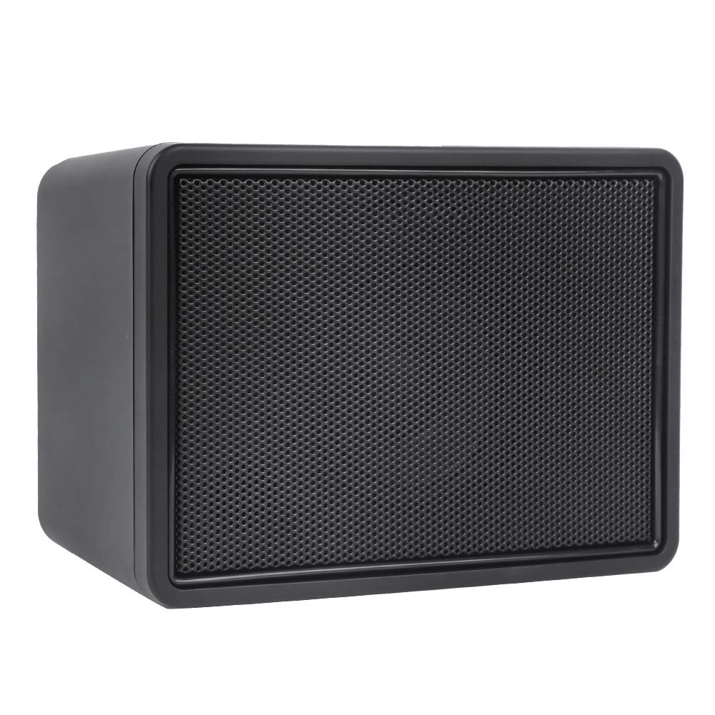 Cuifati Stylowy Głośnik ze Wzmacniaczem Gitarowym Flatsons Mini Dźwięk z 2 Kanałami dla Efektów zniekształceń, Idealny dla Gitarzystów 6,3 X 4,7 X 3,7 Cala