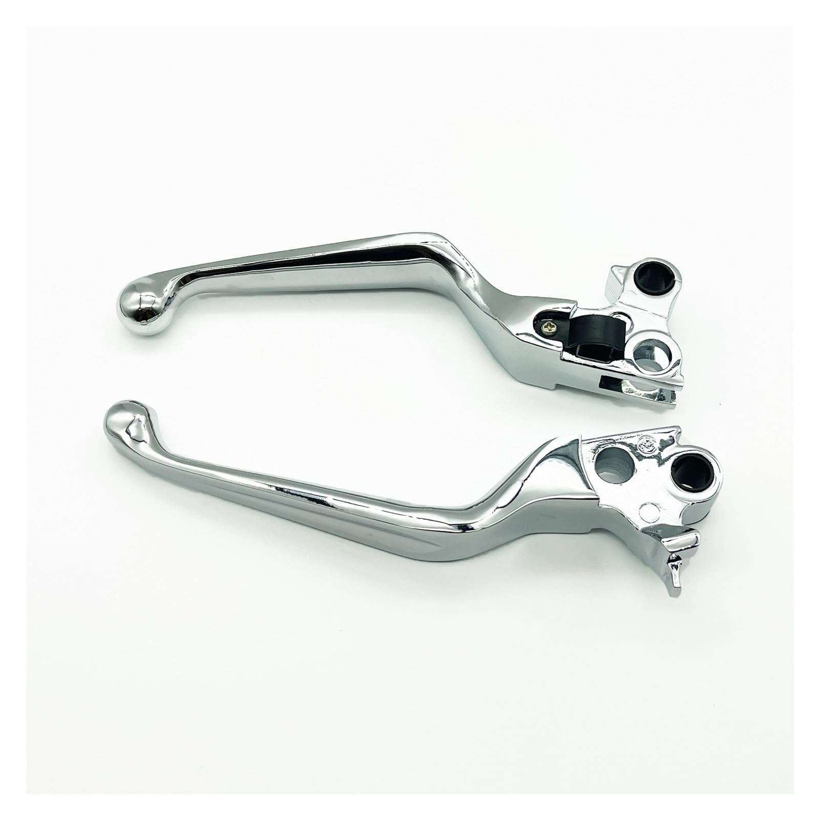 Asddllnn 1 For Harley Sportster 883 200 996-2003 For Dyna Touring 996-2007 For Heritage Softail Chrome Brake Clutch Lever Motorcycle Hand Levers
