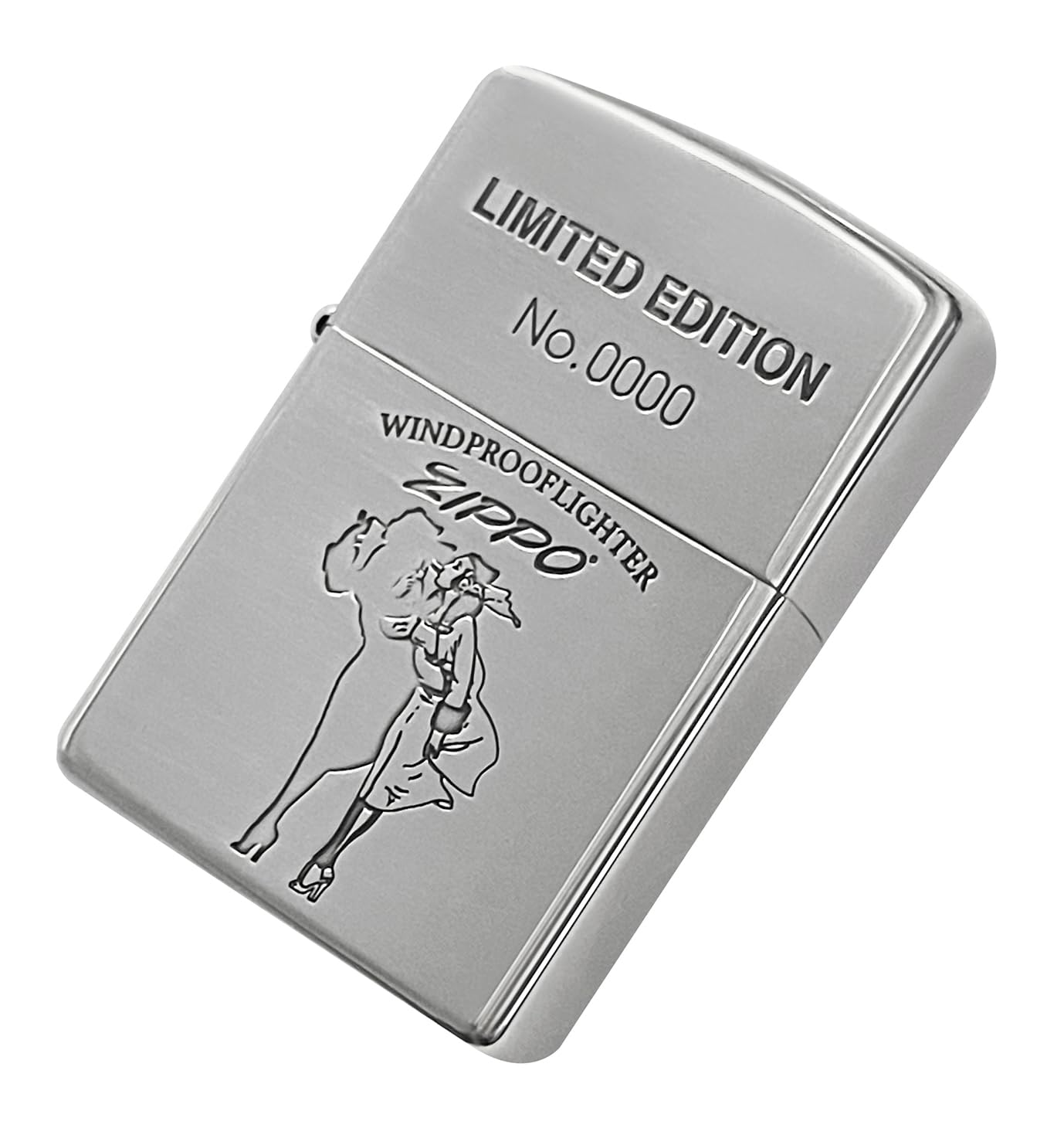 Amazon.co.jp: ZIPPO(ジッポー）プラチナ ウインディー シリアル 
