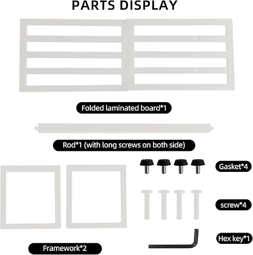 Miniatura 8 de Soporte de metal para plantas de interior, estante de 1 nivel, color blanco