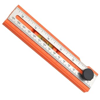 Scribe Tool for Carpentry,Measuring Ruler Tool for Woodworking | Furniture Making Ergonomic Gadget Precise Gauge for Carpenters Woodworkers Beginners Professionals