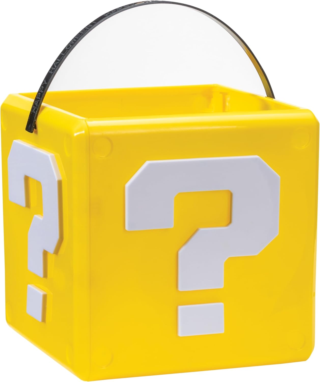 Yellow Question Mystery Block Candy Bucket