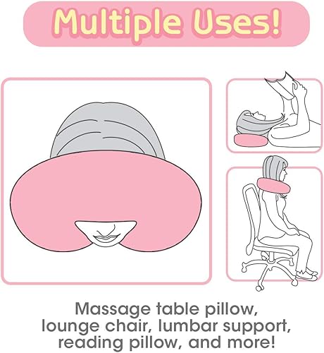 Miniatura 53 de H HOMEWINS Travel Pillow for Kids,Cute Animal Neck Pillow for Boys Girls,Soft Neck Head Chin Support Pillow,Travel Accessories for Airplane, Car