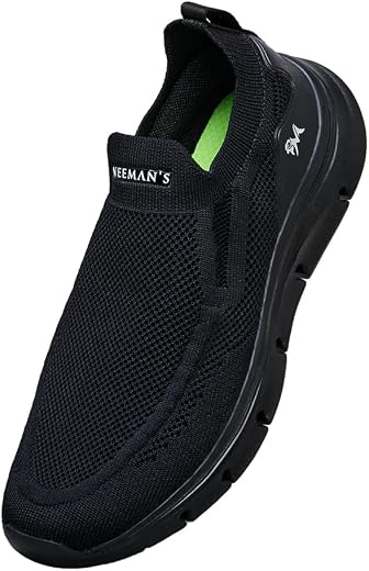 Neeman's Breathe Ease Casual Slip Ons for Men | Cushioned, Lightweight EVA Sole &amp; Airy Mesh Upper