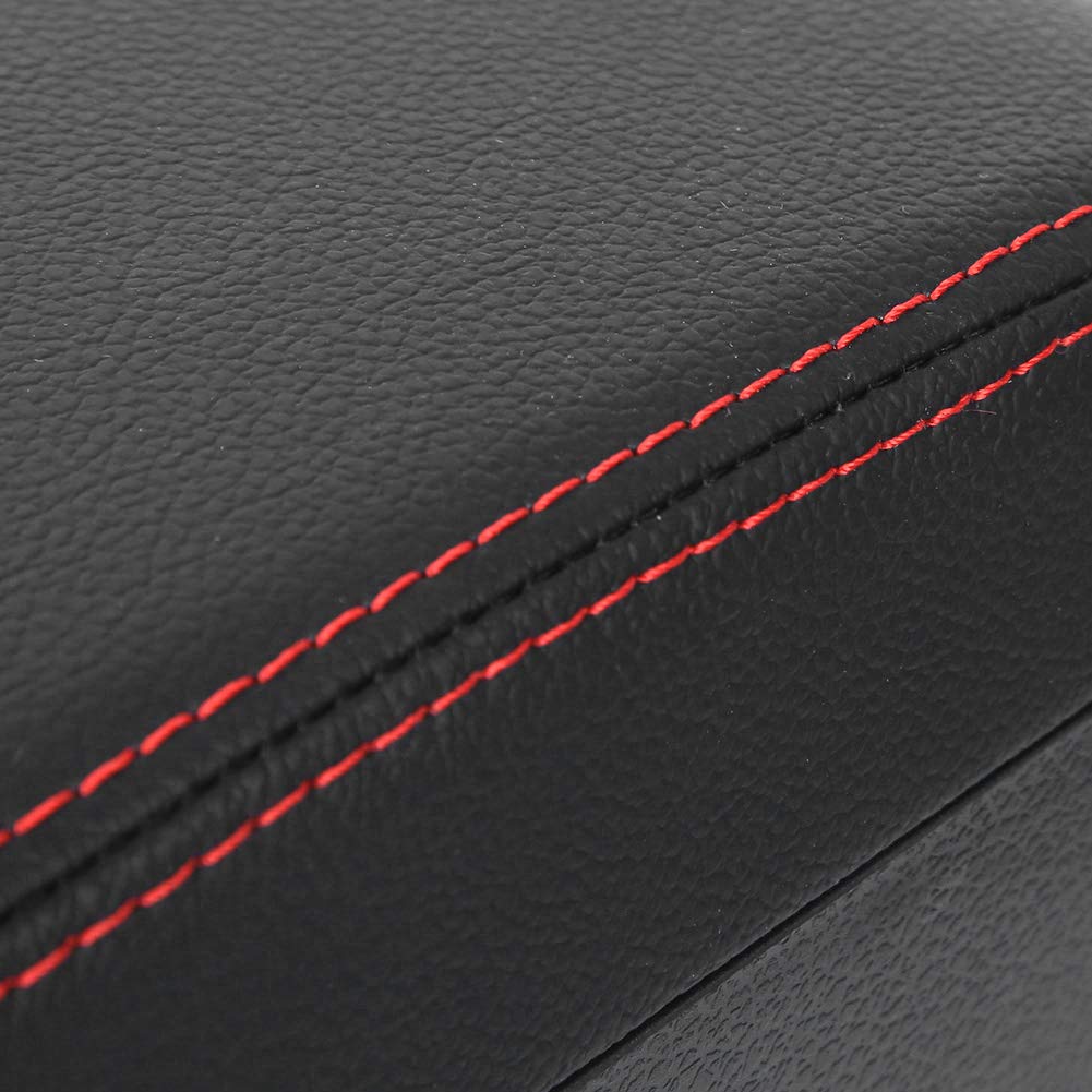 Joyzan Car Armrest Cushion, Box Glove Storage Water Cup Holder Seat Tray Organizer Pocket Elbow Leather Rest Container Adjustable Holders Parts Boxes For Auto Center Console Pad Suv Truck Vehicle - View #5