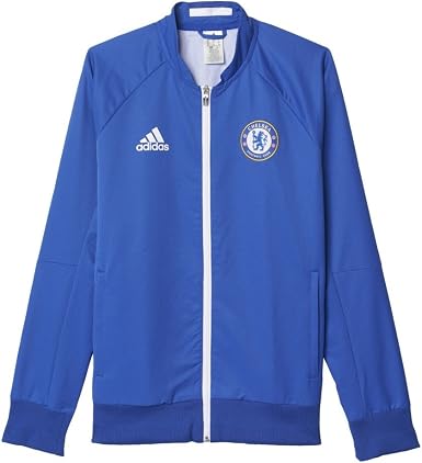 adidas CFC Anth Jkt Wo - Chaqueta Chelsea FC para Hombre, Color Azul/Blanco  : Amazon.es: Ropa