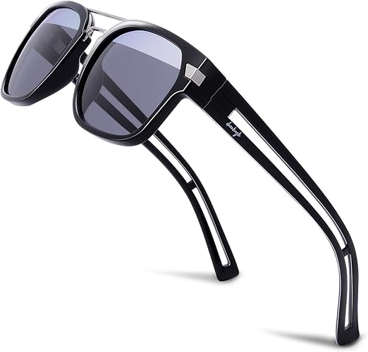 Donahugh Designer Sunglasses For Men Women Fashion Polarized Retro Sun Glasses