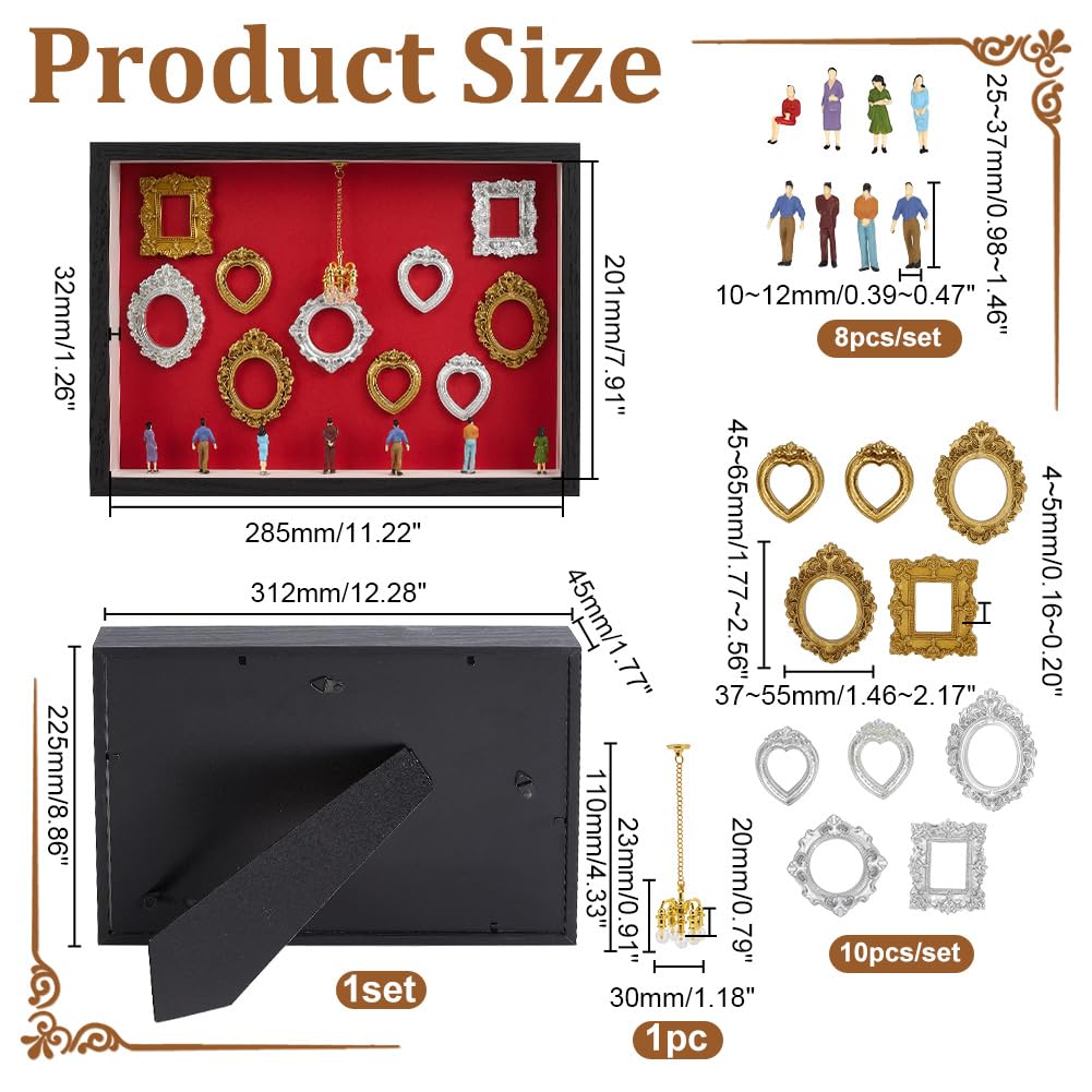 DIY Mini Museum Shadow Box, cornice ricordo per anniversario