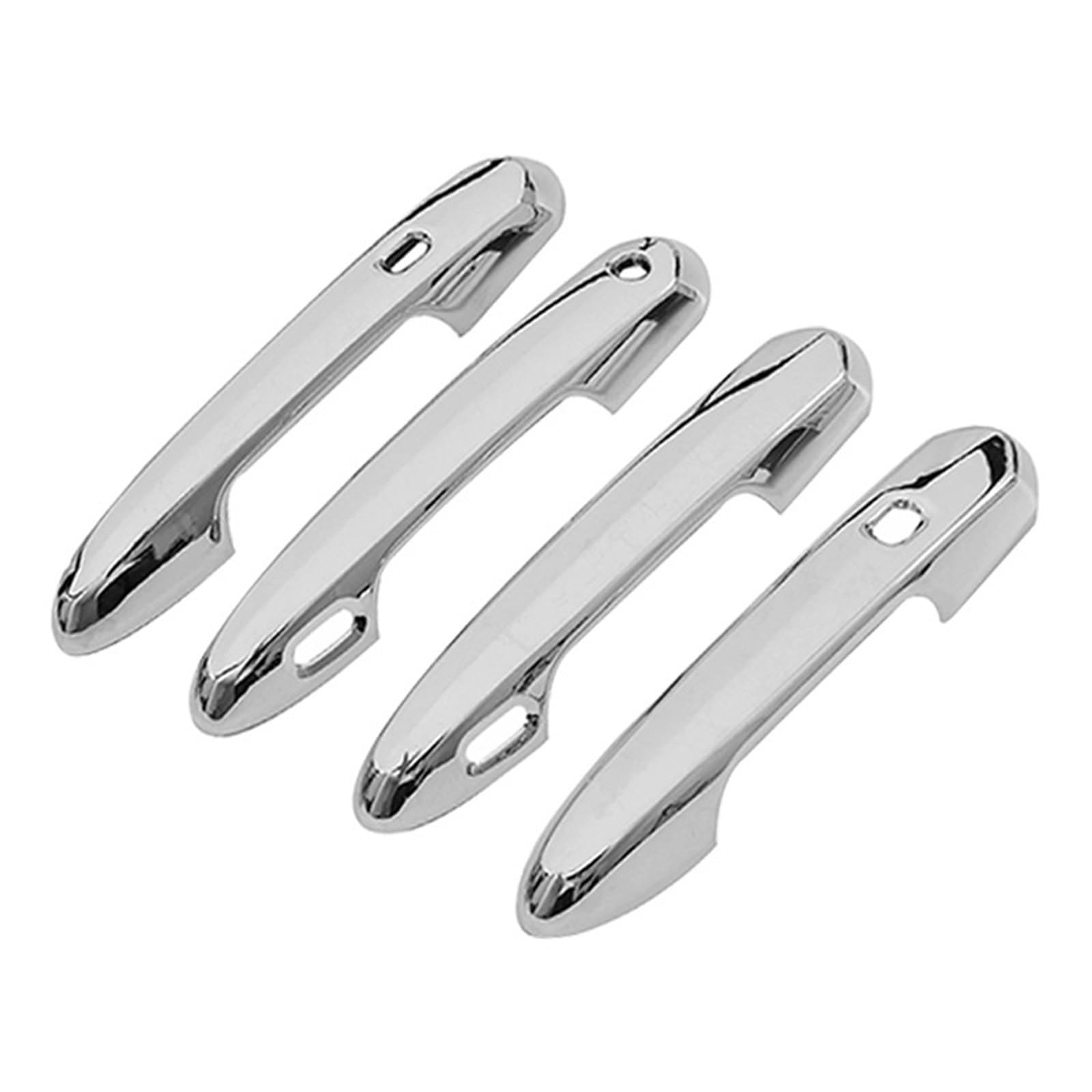Bqwyedpl 1 Hole Plating Suitable Fit For Lexus Lx600 2022-2024 Door Handle Decorative Bowl Scratch-Proof Modification Accessories Car Door Latch Handle(1 Hole Plating)