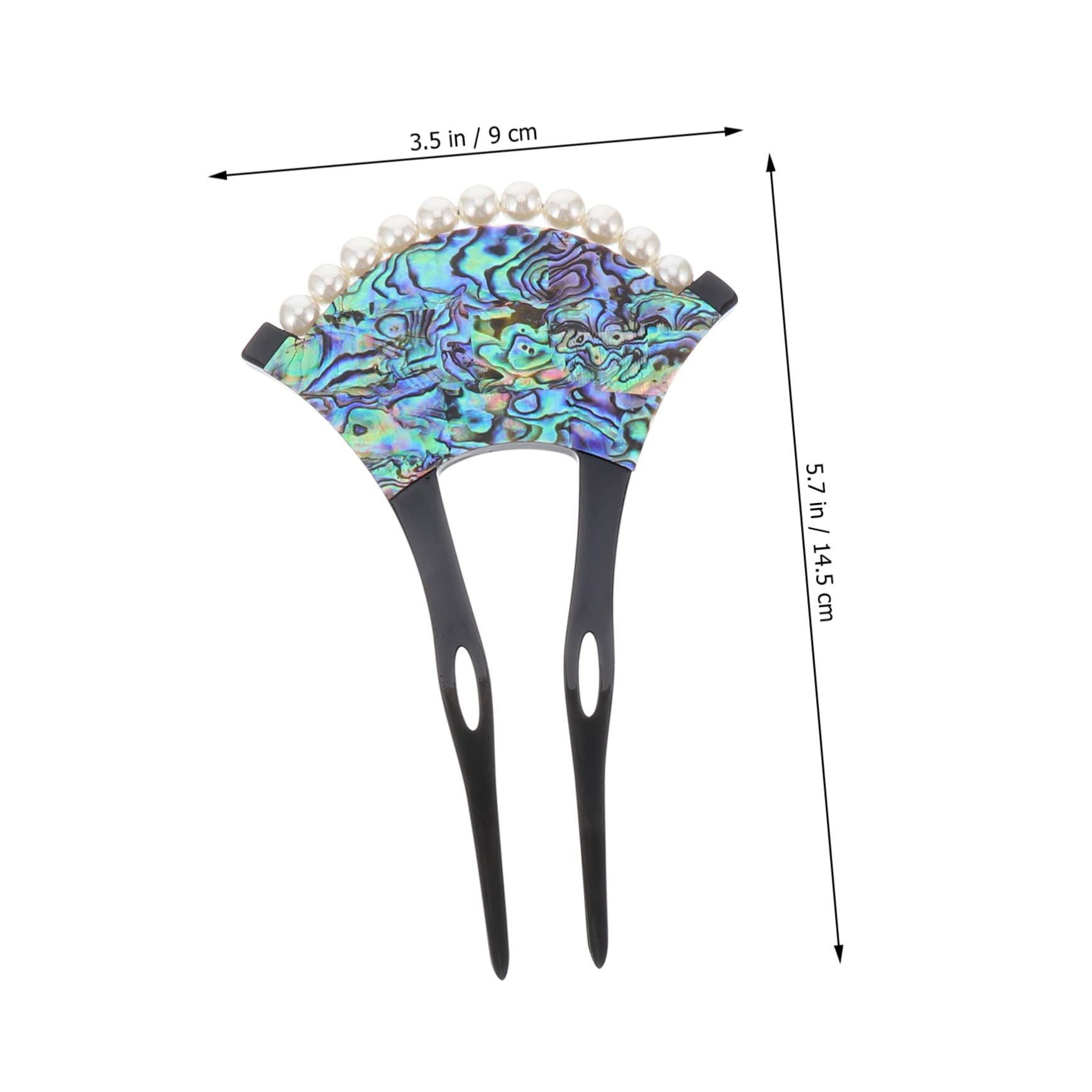 MAGICLULU 3St Shell-Haarnadel Haarspangen für Damen japanischer Haarstab u Haar Haarklammer Retro-Haargabel Haarpflegezubehör Hülse Haarstock Material Acryl