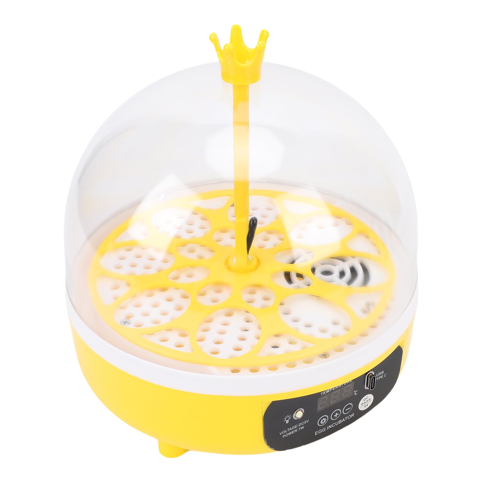 mingzhe Egg Incubator Mini Size with Automatic Egg Turner for Family