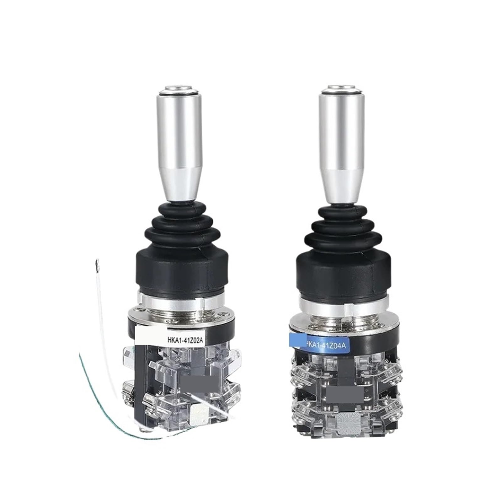 S28ZSO 1pc 30mm Industrial Master Monolever Joystick Switch 4Way Self Locking Momentary Reset Cross Switch with Button HKA1-41Z04A(2Way Self Locking)