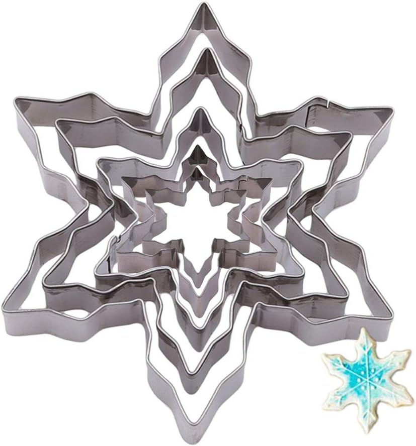 Cookie Cutter Stainless Steel Chocolate Biscuits Cake Cookies Cookie Cutter Bone Shape Biscuit Shape Dog Food Snowflake