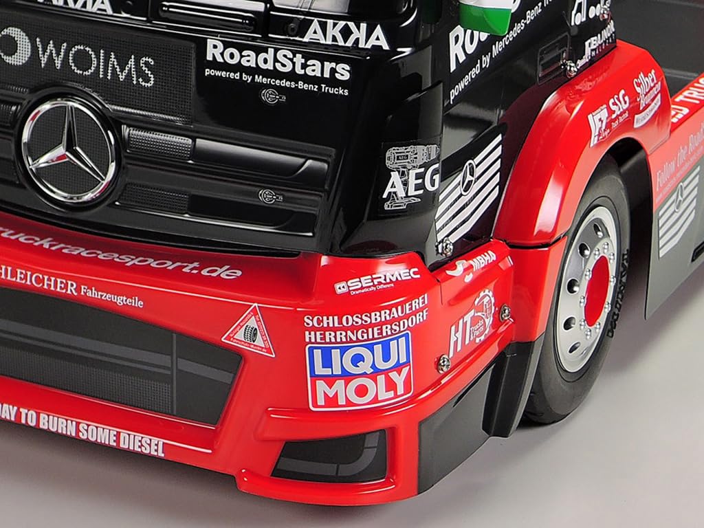 Tamiya Truck 1:14 Electric Truck Tankpool 24 58683 TT-01E Brushed Truck RC 4 koła napędowe (4WD) zestaw Mount