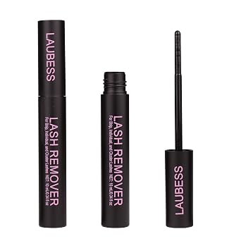 Lash Remover for Lash Extensions LAUBESS 10ml Lash Glue Remover Individual False Lash Cluster Remover DIY Lash Extension Remover Eyelash Glue Remover