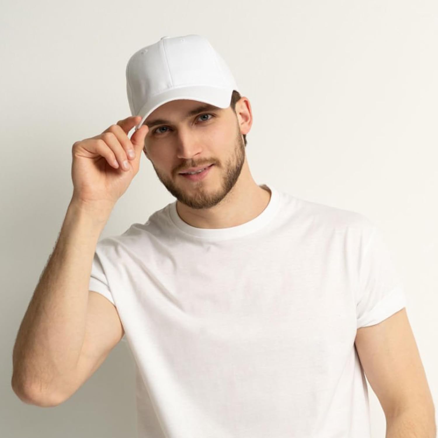 12 Pieces Cotton Baseball Cap for Women Men Classic Dad Hat Adjustable Unconstructed Plain Cap