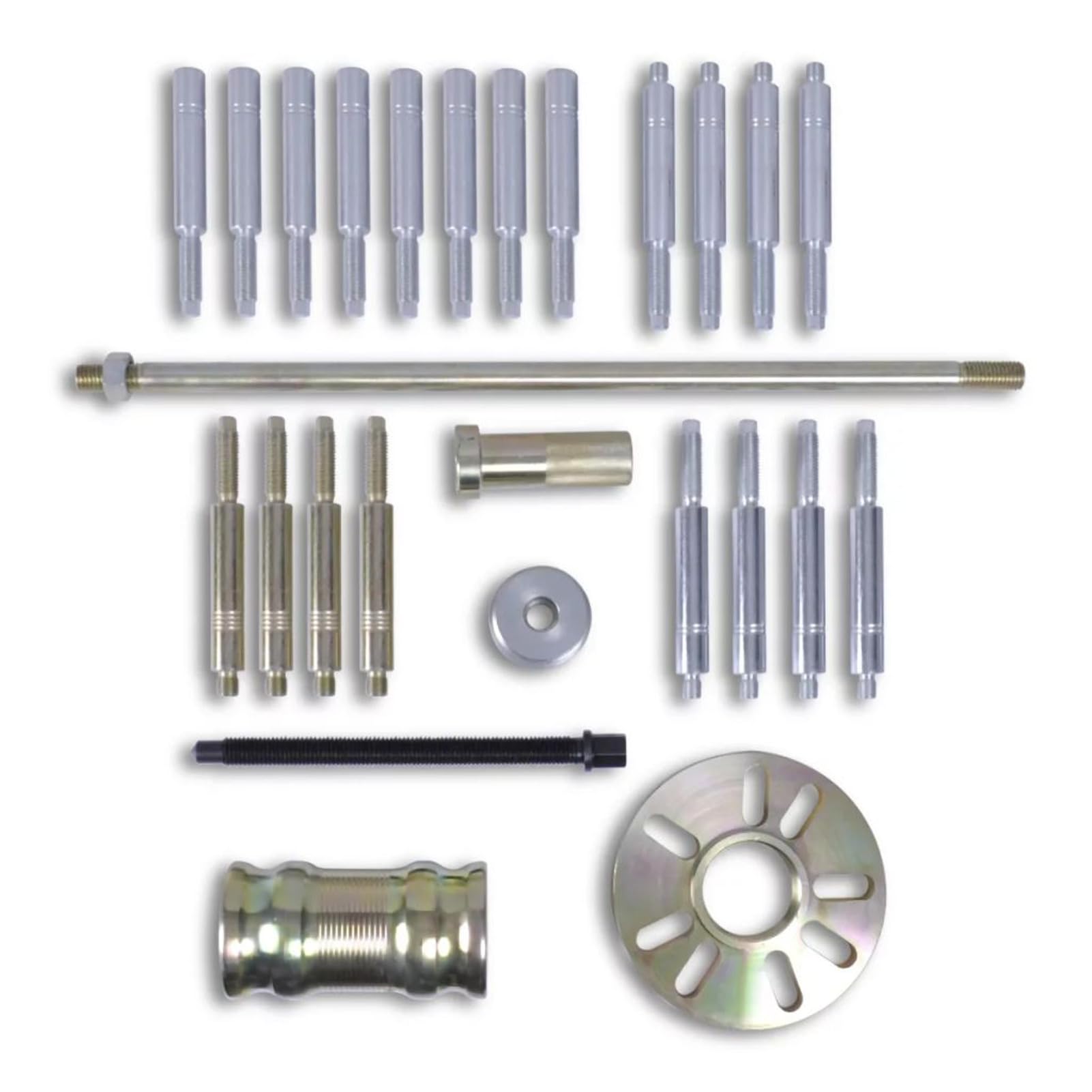 Set de extractores de Cubos de Rueda 30 Piezas Compresor Muelles Amortiguador