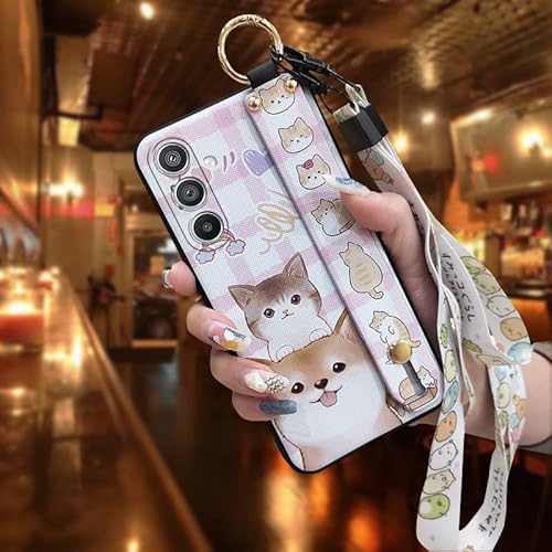 Phone Case Compatible with Samsung Galaxy S26 Plus/S26+/S26 Pro, Ring Waterproof Silicone Shockproof Protective Dirt-resistant A