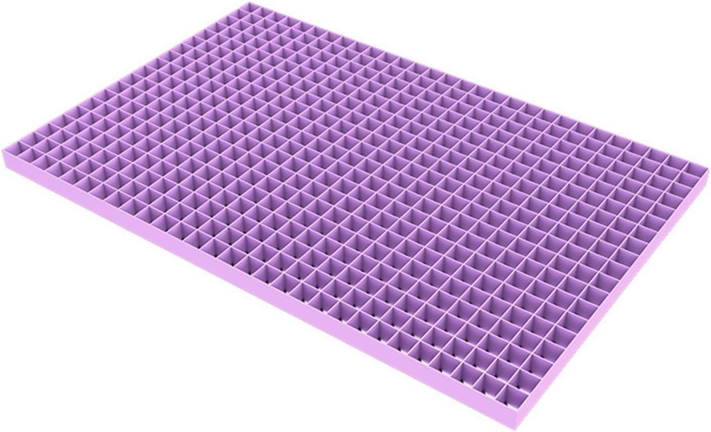 HYEFOMW Zero Pressure Mattress Hollow Breathable EAC Grid