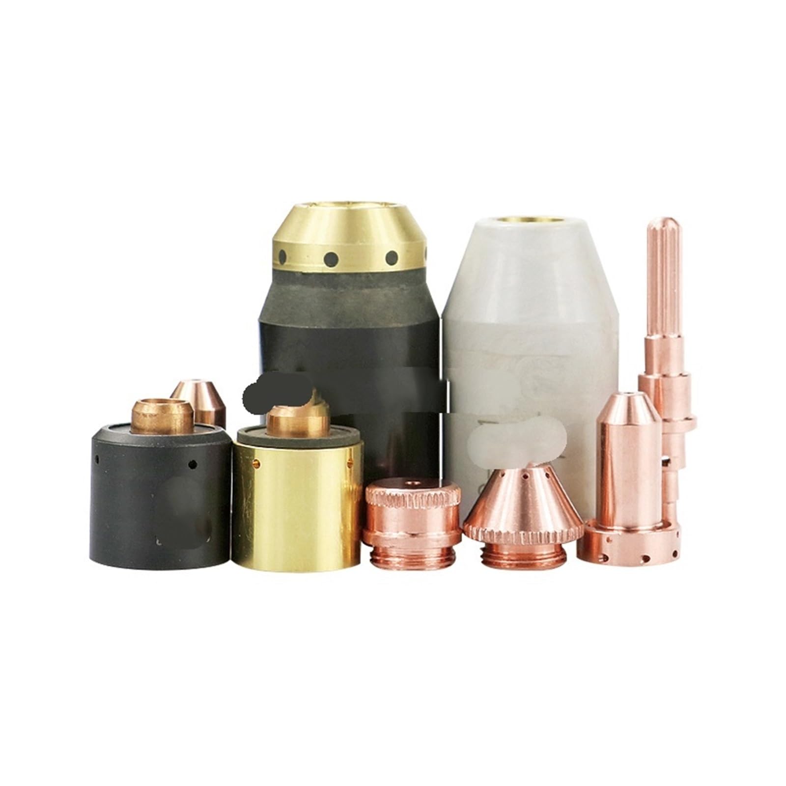 2/10 Stück Plasmabrenner-Verbrauchsmaterial, Düsen- und Schildteile | Ersatzteile PN 9-8215,9-8212,9-8208,9-8211,9-8210,9-8206,9-8239,9-8238(2pcs 9-8213)