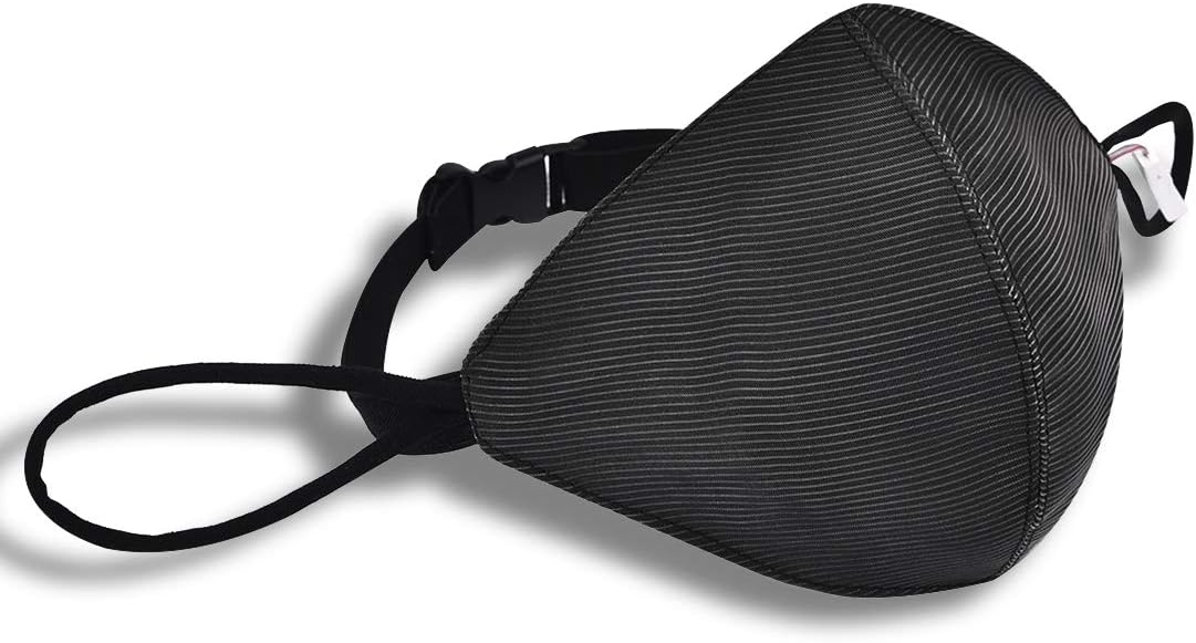 LED Light up Face Mask 7 Color Rechargeable Rave Masks for Party Bar