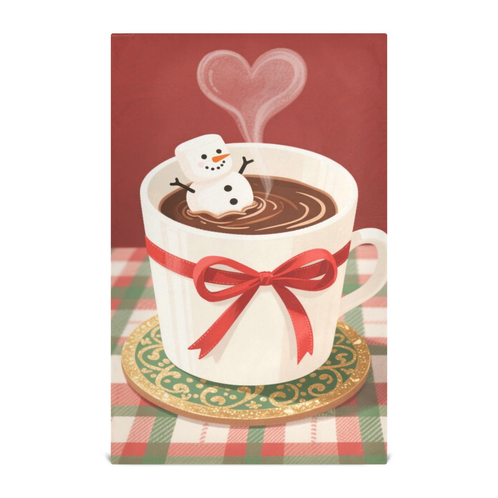 Paños de cocina de algodón y microfibra ultra absorbentes con diseño de café