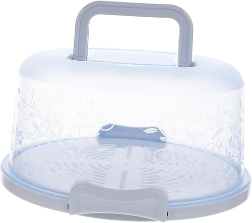 1 caja de pastel portador de pasteles con asa muffin estuche de transporte para pasteles soporte de pastel de plástico bandejas decorativas bandeja disponible en Yaxa Peru