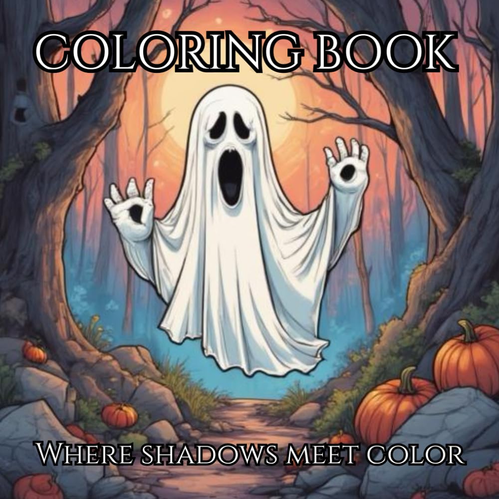 Color Me Creepy: Adult Coloring Book For Spooky Souls