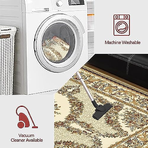 Alfombra de pasillo para cocina antideslizante que evita caídas y manchas 7