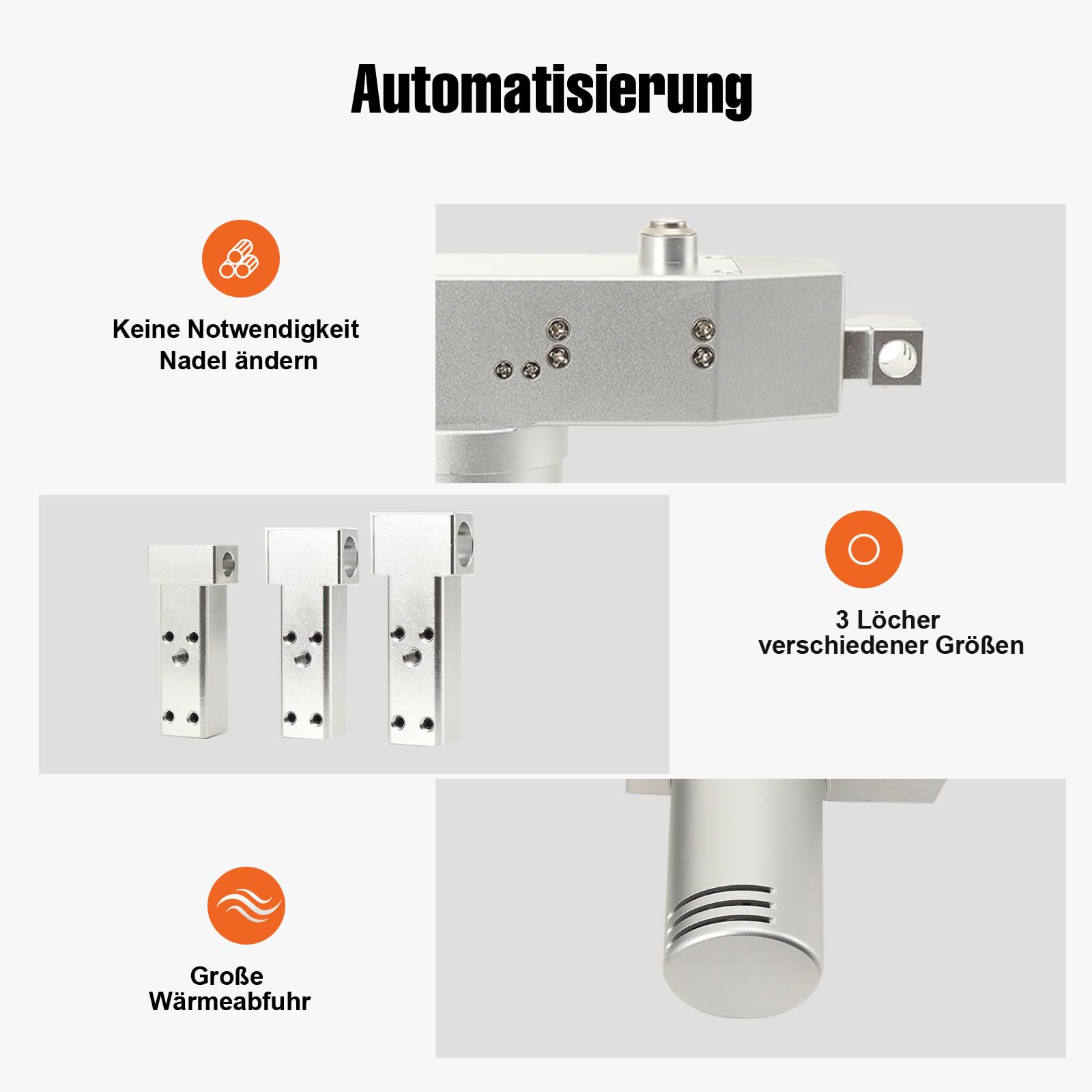 Elektrische Dreadlock Häkel-Flechtmaschine AC 110-240V Tragbar Automatisch 6/8/10mm Flechtloch-Durchmesser