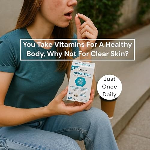 Miniatura 2 de Píldoras para el acné – Apoyo para limpiar la piel con 5 minerales naturales Zinc y azufre – Suplemento de tratamiento hormonal oral del acné