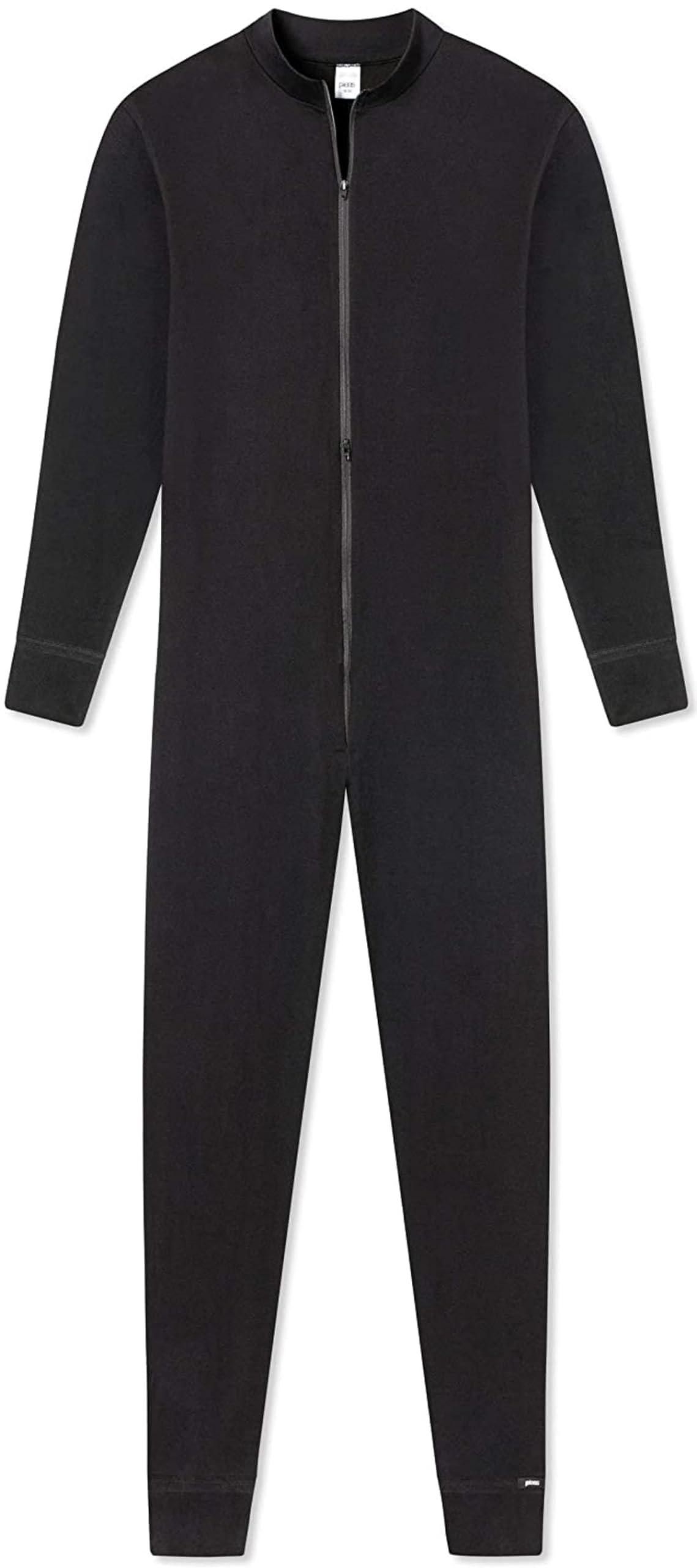 Pleas Thermo Overall Herren - Einteiler Ganzkörperanzug Herren, Schwarz, Gr. S (48)