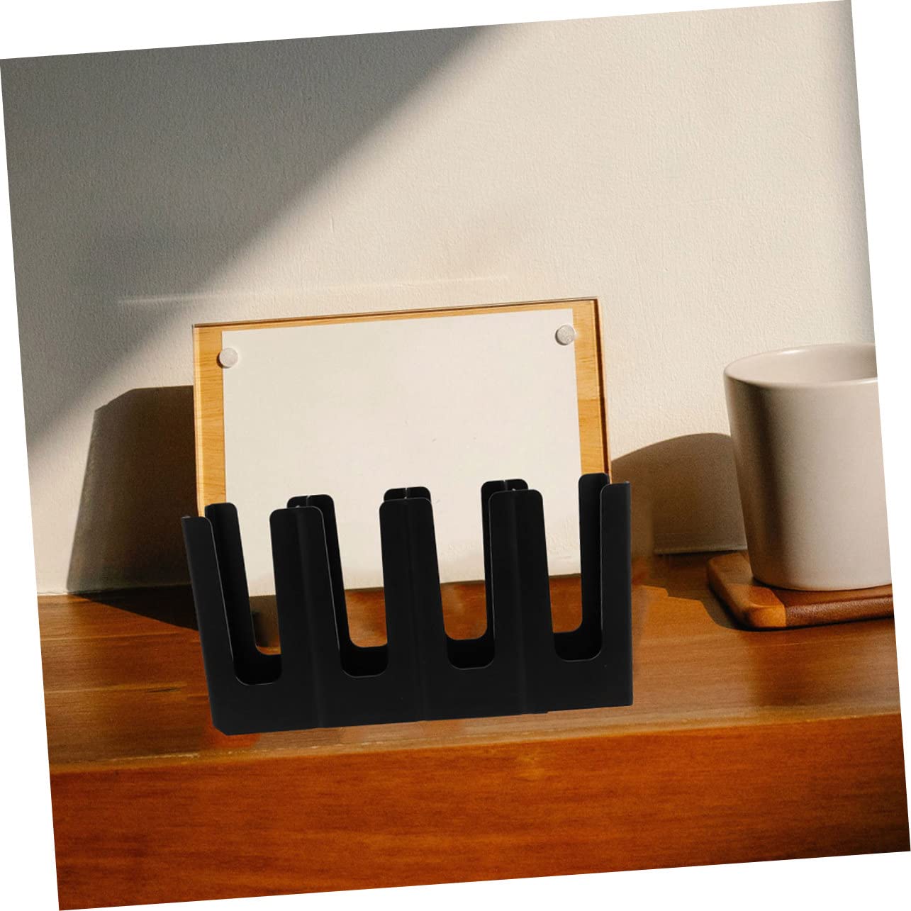 Plastik Becherhalter Papierbecherständer Fach Einweg Becherhalter Tragbar Leicht Papierbecher Aufbewahrung Organizer Minimalistisches Design