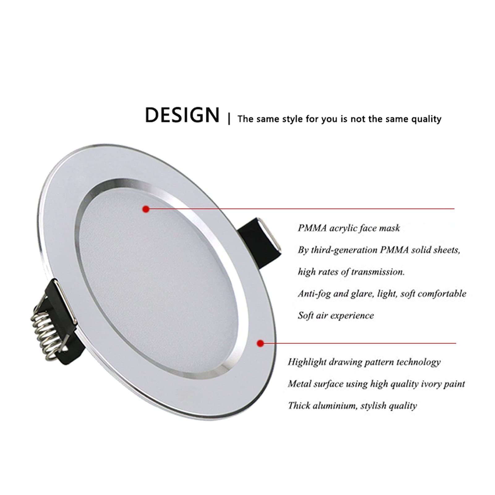 Niria LED Verzonken plek 2700K Zwart - Arcchio | Koop online