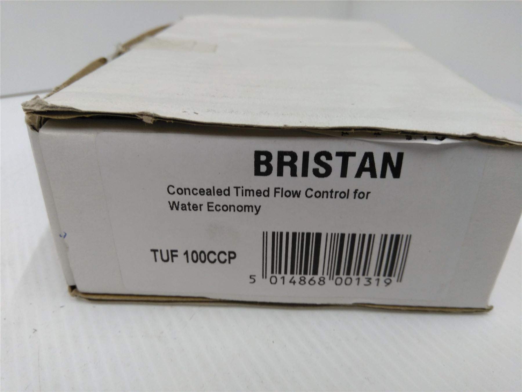Bristan TUF100CCP Concealed Timed Flow Control for Water Economy Mixer Showers, Chrome
