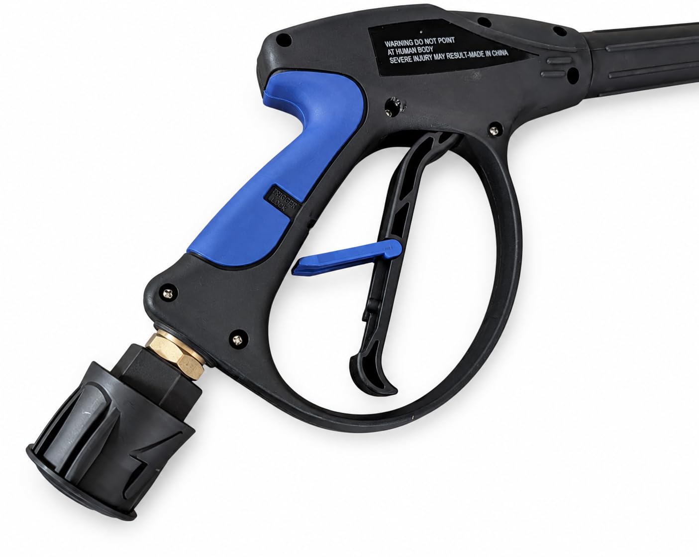 M&M Smartek Pistole ad alta pressione professionale/hobbistica, 2 frese, adatte per idropulitrice Kärcher Kränzle, con tubo ad alta pressione Click da 5 m