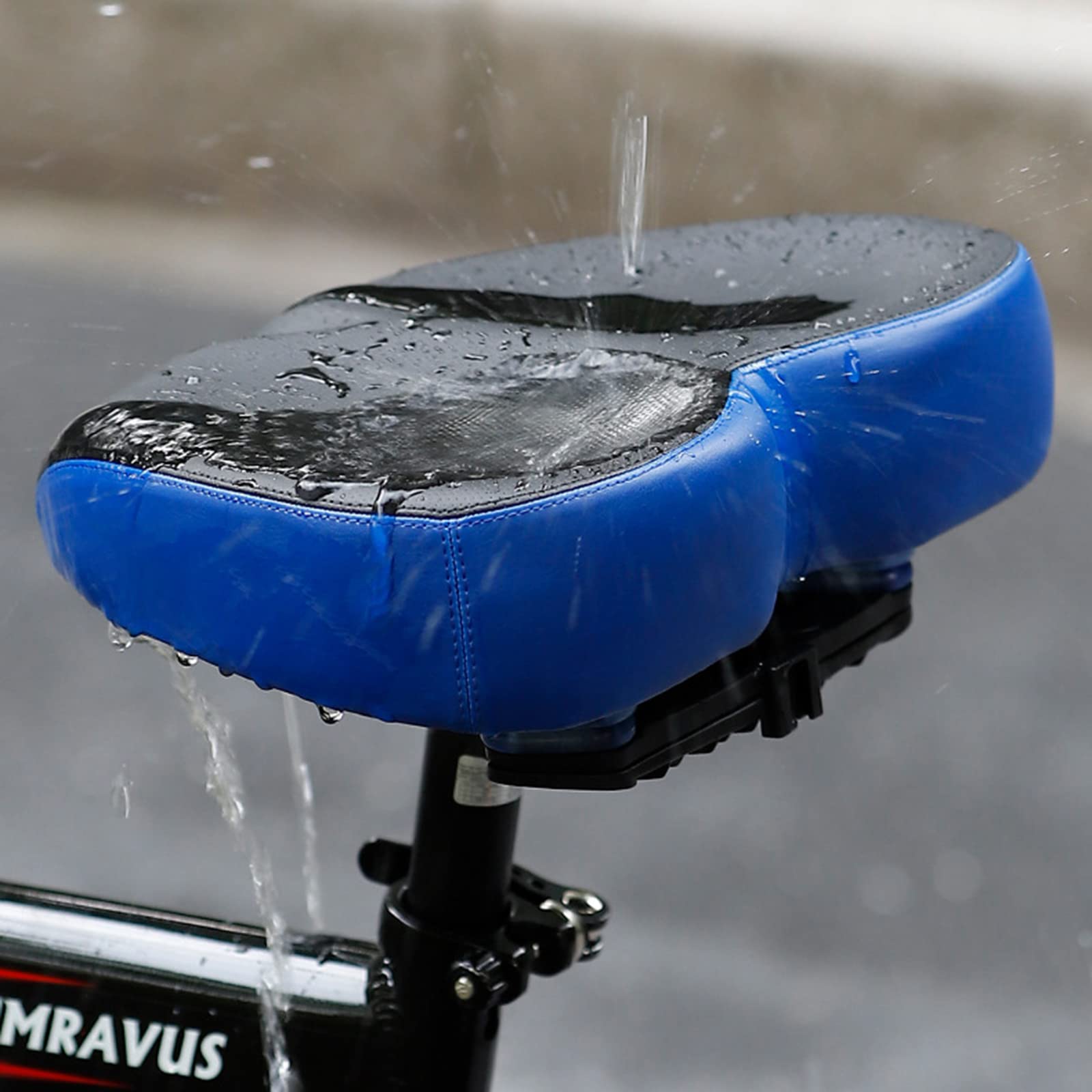 パッド入りWide自転車サドルユニバーサルフィットwithソフトクッション パッド入りWide自転車サドルユニバーサルフィットwithソフト