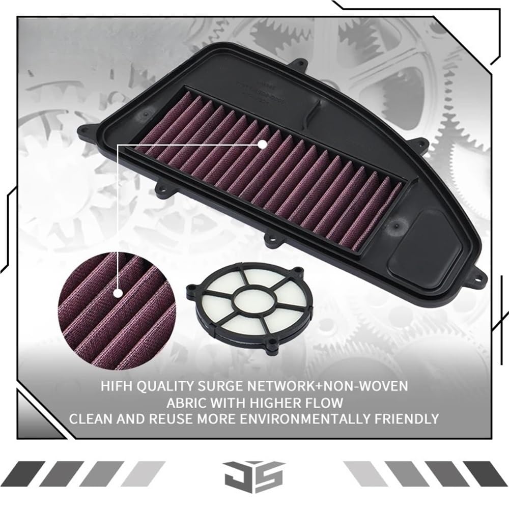 Motorölfiltern Hochleistungs-Luftfilter für Motorräder für X-Town 250 300 ABS CT300i 2016-2022 für Agility 300i für Xciting CT250