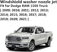 Vista 3 de 4805742AC Compatible con boquillas de limpiaparabrisas RAM Premium Compatible con camiones Dodge RAM 1500-5500 2009-2024 Chorro de boquilla