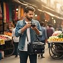 TEKTONIC Camera Shoulder Bag for Fujifilm X Series | Compact Protective Carry Case for X100V, X-T30 II, X-S20, X-E4 & More | Water-Resistant Travel Camera Bag with Adjustable Strap gallery image