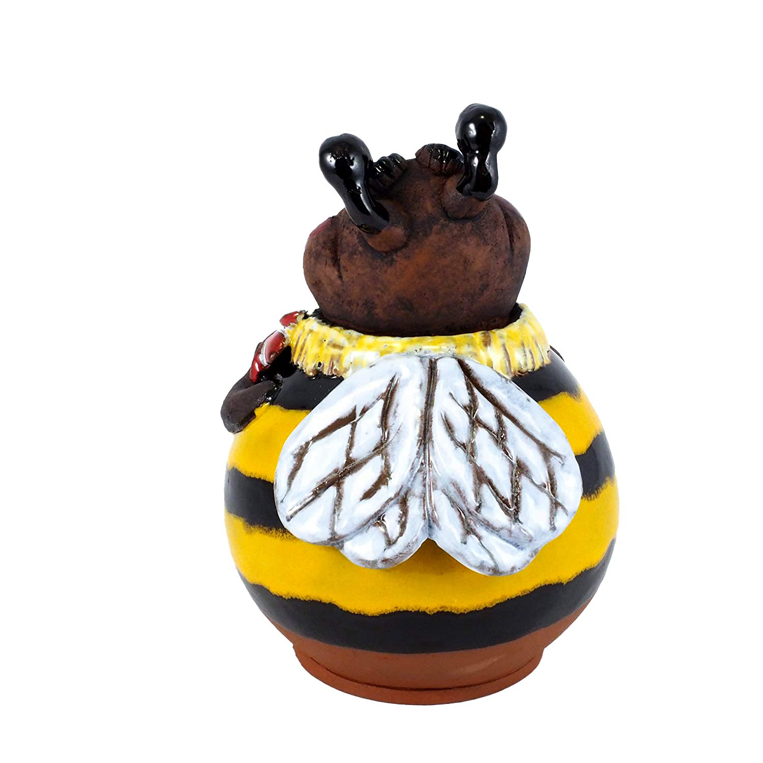 Ceramiczna ozdoba ogrodowa, ręcznie wykonana, dekoracja ogrodowa do użytku na zewnątrz, odporna na warunki atmosferyczne, ceramiczna dekoracja ogrodowa, figurki ogrodowe i posągi ogrodowe