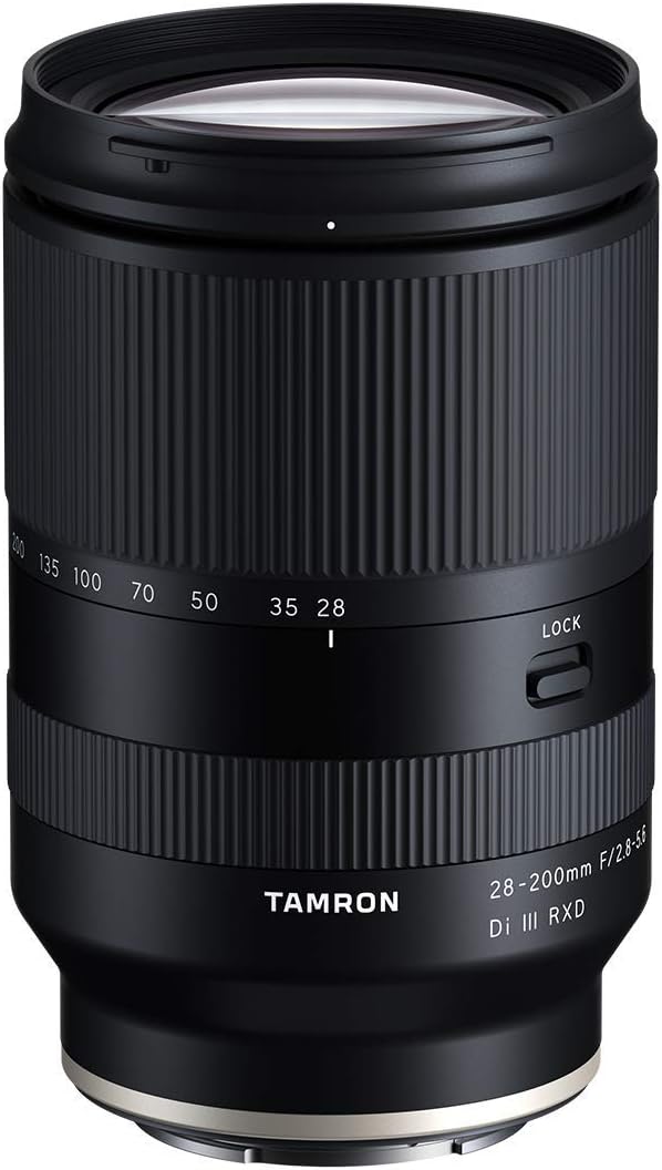Tamron 28-200 F/2.8-5.6 Di III RXD for Sony Mirrorless Full Frame/APS-C E-Mount (Renewed)