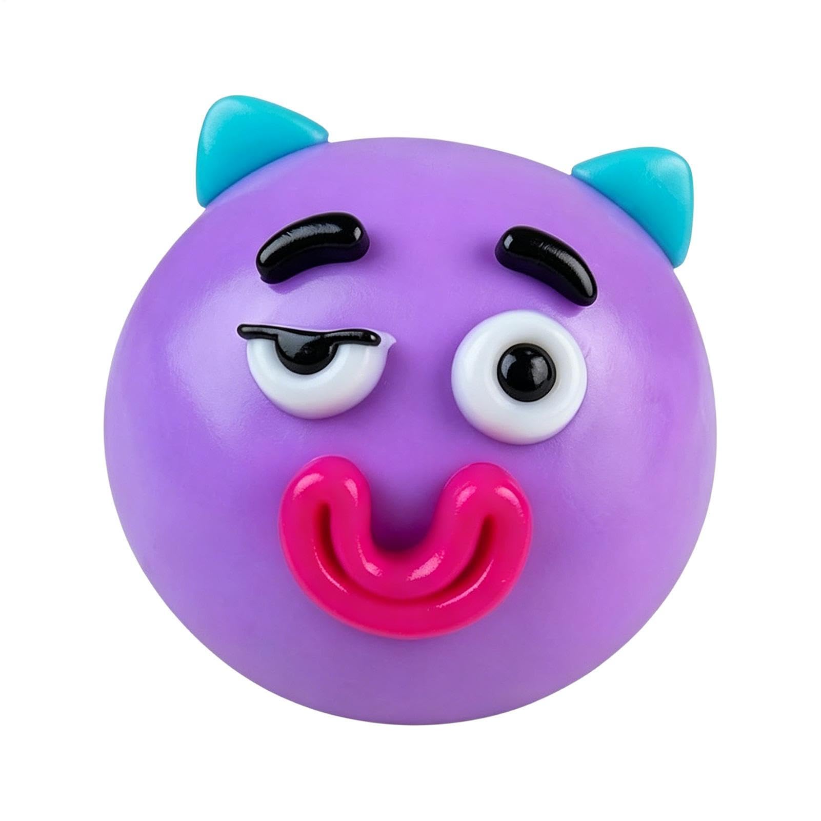 Smushers Sensory With Interchangeable Faces,7.5x7.5x7.5cm Soft Interchangeable Dog Face Swap Stress Relief Sensory Squeeze Toy For Adults Funny Curiosities Smushers Dog Face Swap Squeeze