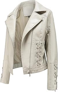 PUレザーコート ブルゾン 上質 レディース ライダースジャケット バイクジャケット ショート丈 ジャケット 革ジャン 皮ジャン ラペル ファッション 防風 防寒 PUレザージャケット レザーコート